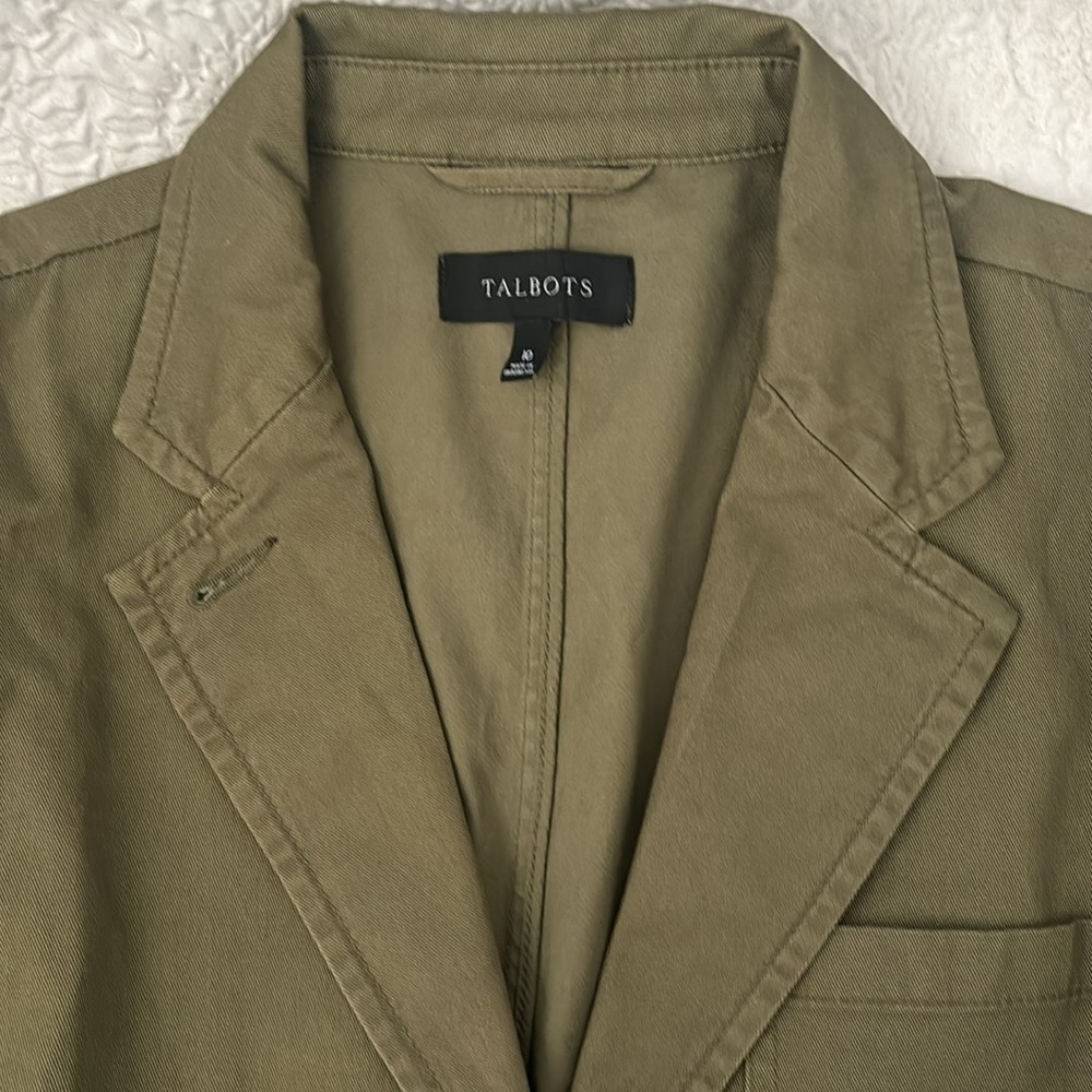 TALBOTS Button Front Blazer Jacket - image 8